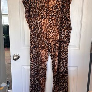 Kate & Mallory Animal Print baggy pants